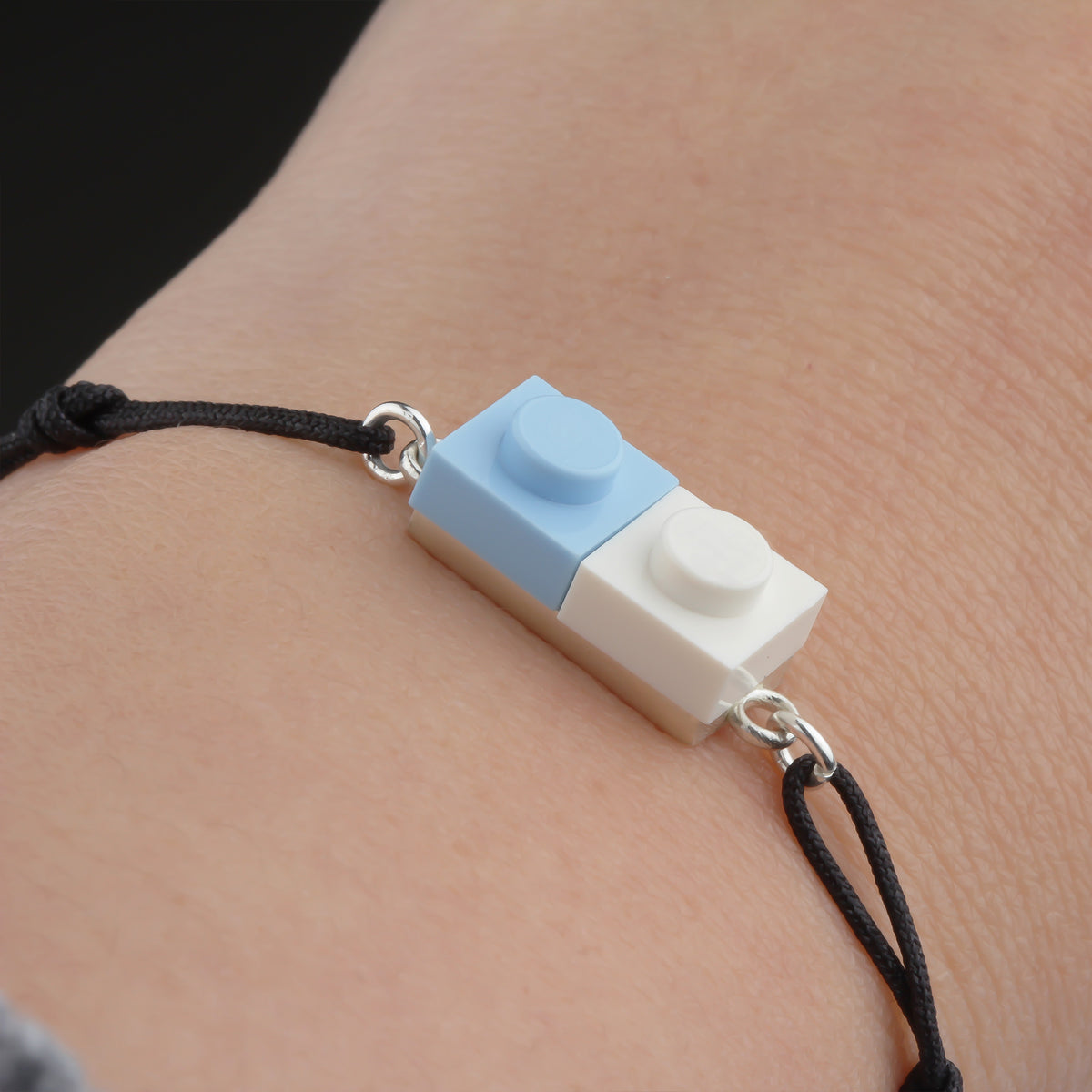 Bricks Jewel Sterling Silver 1x2 Brick Bracelet - alternate view 4
