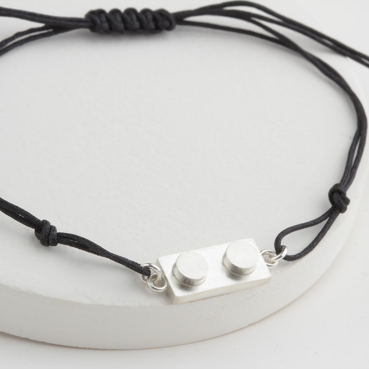 Bricks Jewel Sterling Silver 1x2 Brick Bracelet