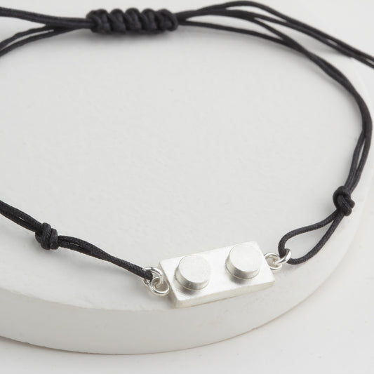Bricks Jewel Sterling Silver 1x2 Brick Bracelet