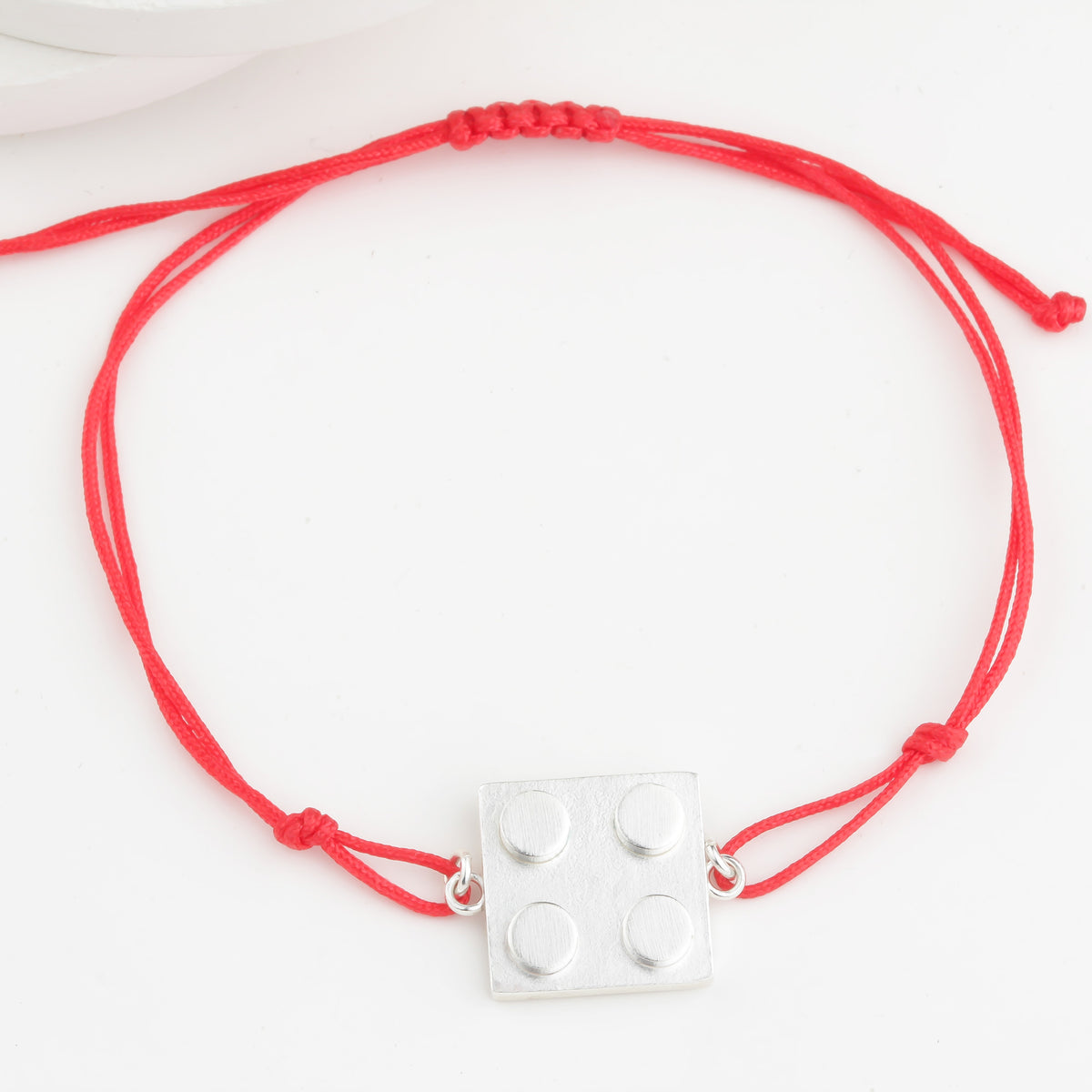 Bricks Jewel Sterling Silver 2x2 Brick Bracelet - alternate view 3