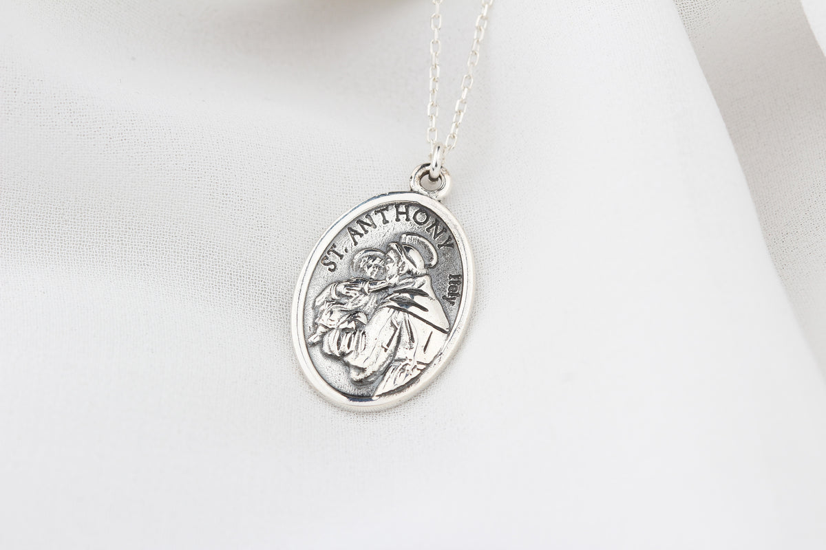 925k Sterling Silver St. Antoine Necklace - alternate view 2