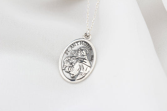 925k Sterling Silver St. Antoine Necklace - alternate view 2