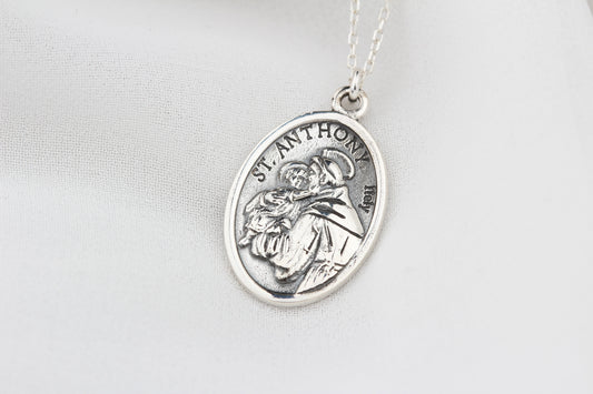925k Sterling Silver St. Antoine Necklace