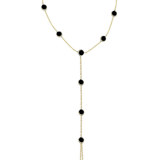 14k Solid Gold Black Pave Shahmaran - alternate view 2