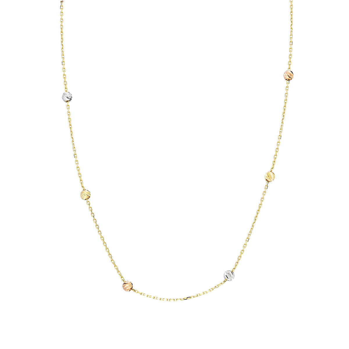 14k Solid Gold Dorika Necklace