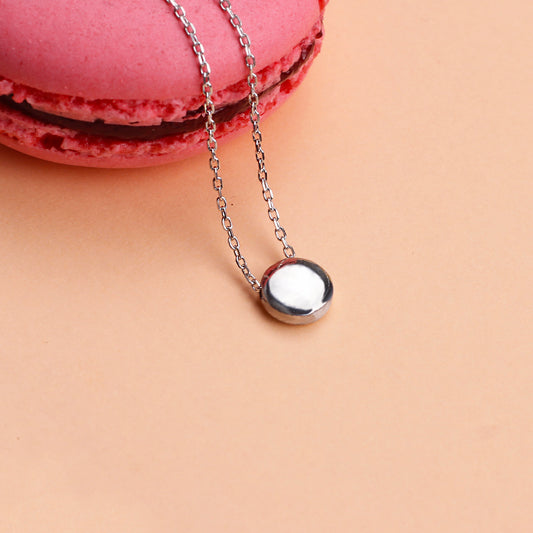 925k Sterling Silver Ball Necklace