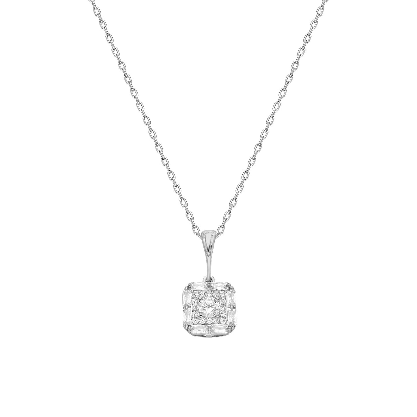 BAGET PAVE NECKLACE
