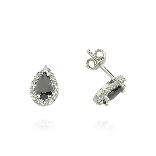 925k Sterling Silver Drop Anthurage Earring