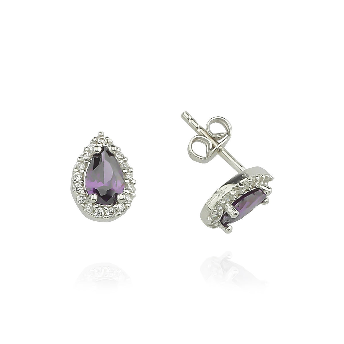 925k Sterling Silver Drop Anthurage Earring