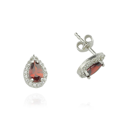 925k Sterling Silver Drop Anthurage Earring