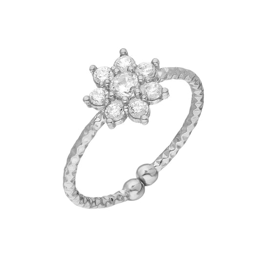 925k Sterling Silver Star Ring