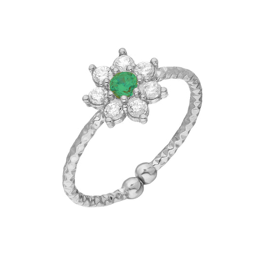 925k Sterling Silver Star Ring