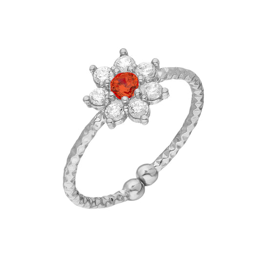 925k Sterling Silver Star Ring