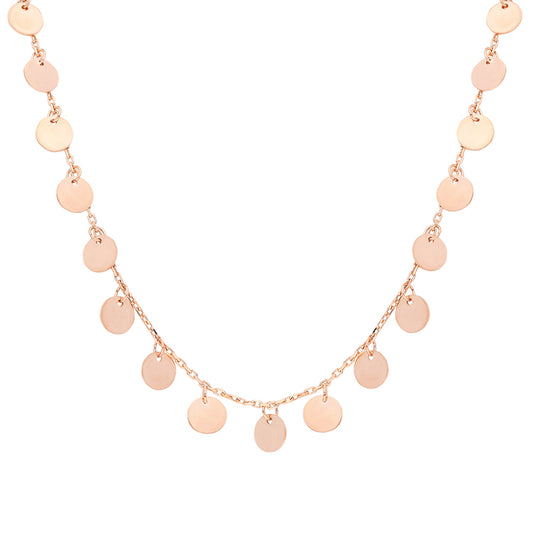 55CM DISC CHAIN NECKLACE