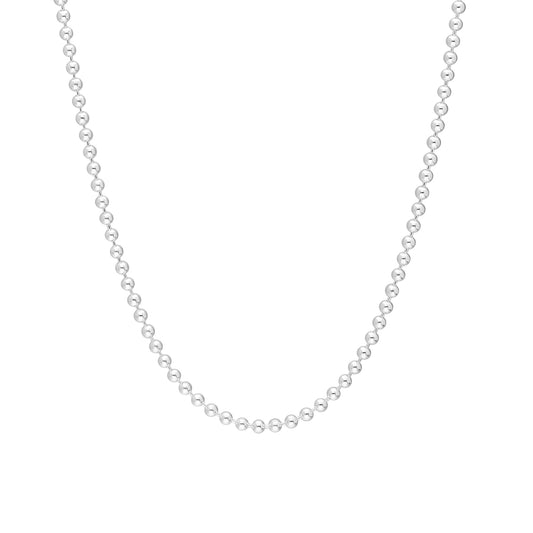 925k Sterling Silver Ball Chain