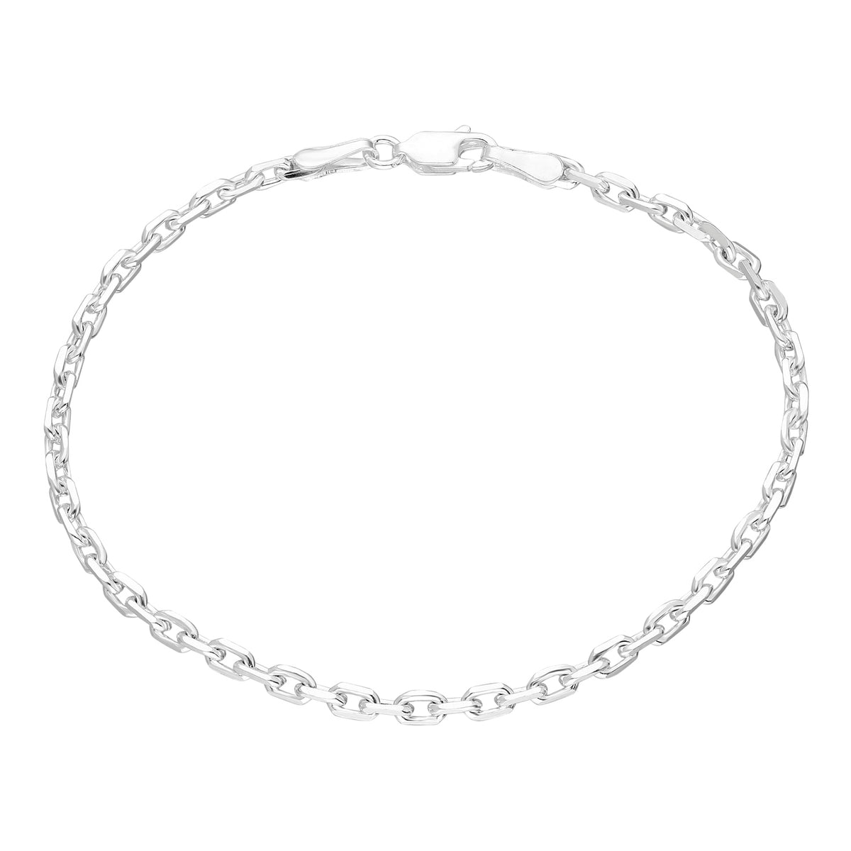 925k Sterling Silver Forsa Chain Bracelet