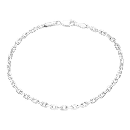 925k Sterling Silver Forsa Chain Bracelet