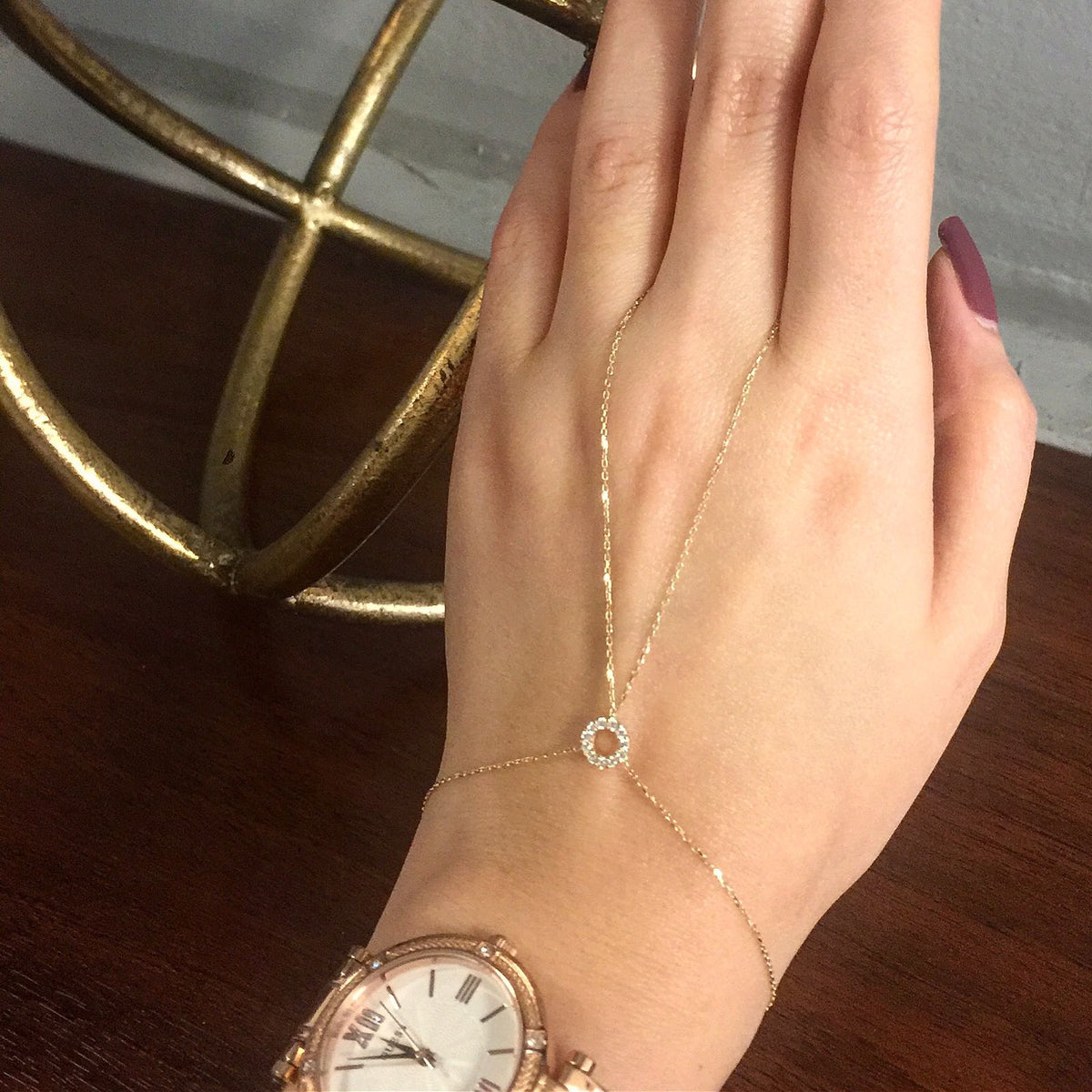 14k Solid Gold Ring Shahmeran Bracelet
