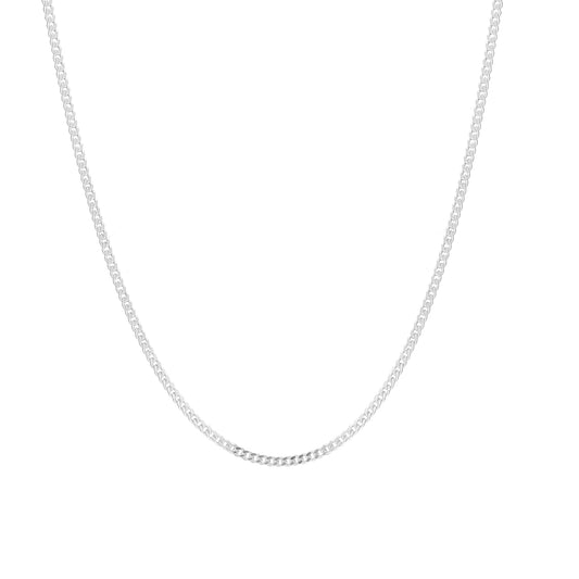 925k Sterling Silver Curb Chain - alternate view 2