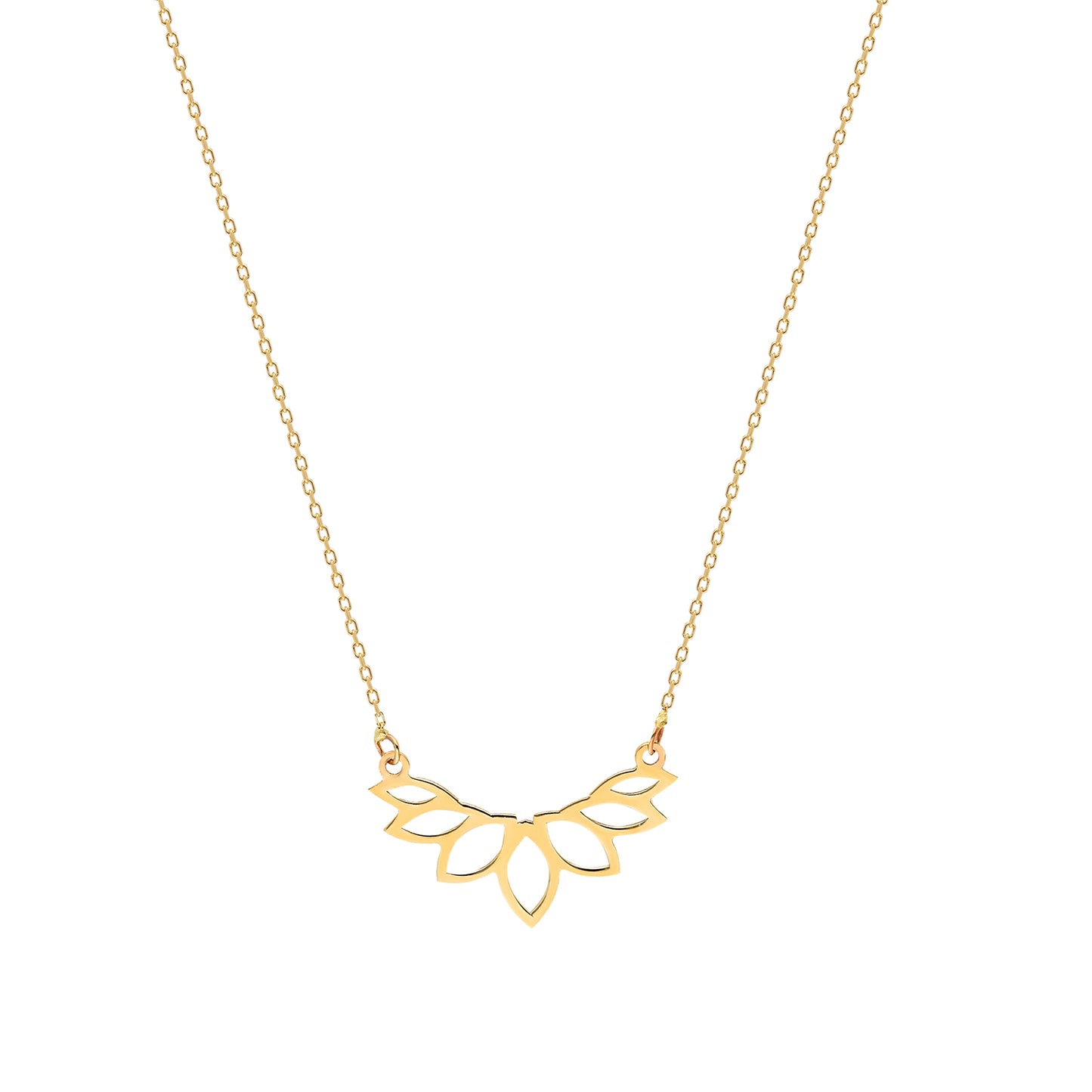 LOTUS FLOWER NECKLACE