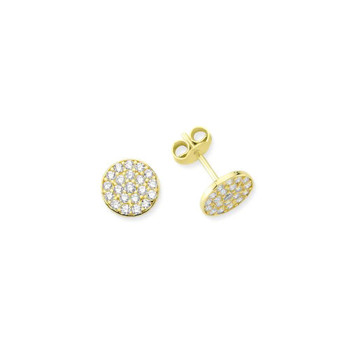 14k Solid Gold Peva Earring