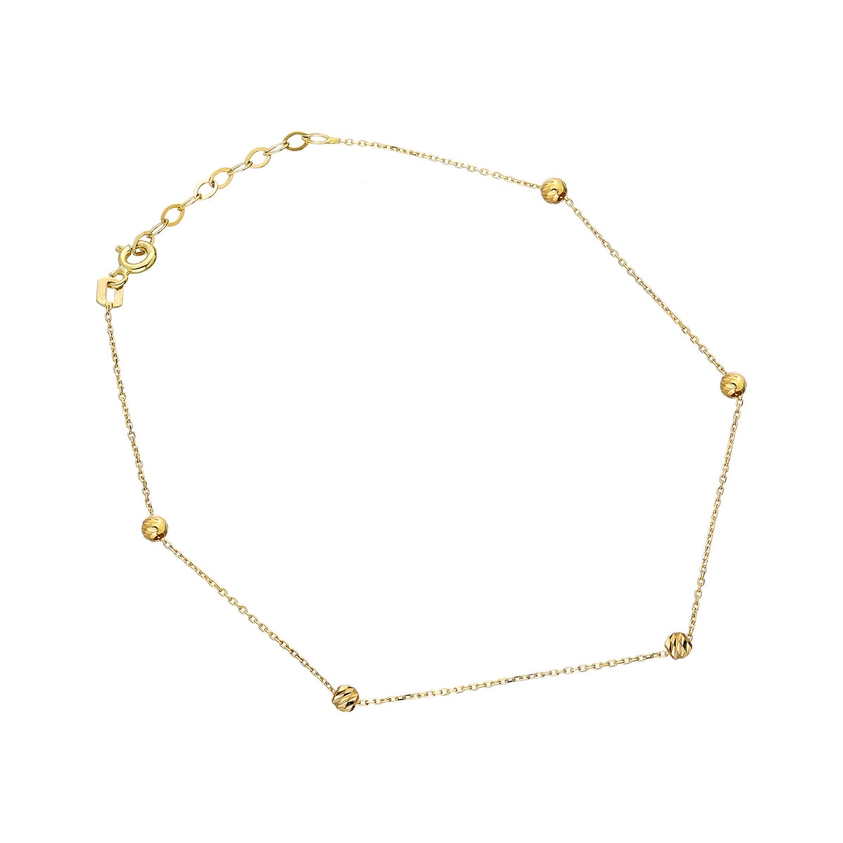 14k Solid Gold Dorika Bracelet